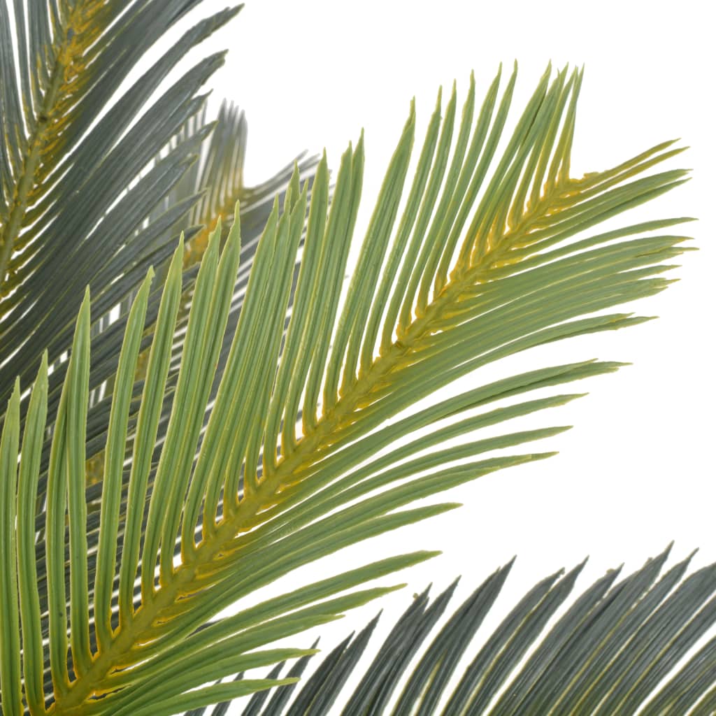 zöld, cserepes mű cycas-pálma 90 cm