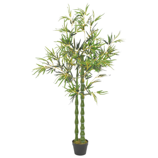 zöld, cserepes műbambusz 160 cm