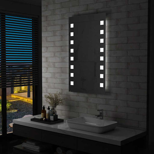 LED-es fürdőszobai falitükör 60 x 100 cm