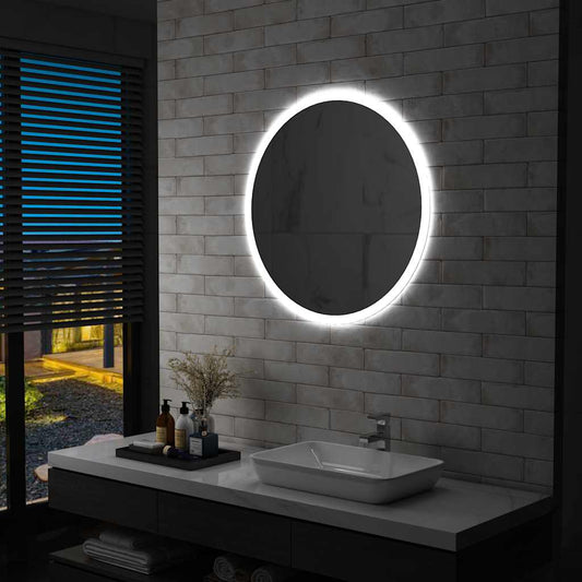 LED-es fürdőszobatükör 80 cm