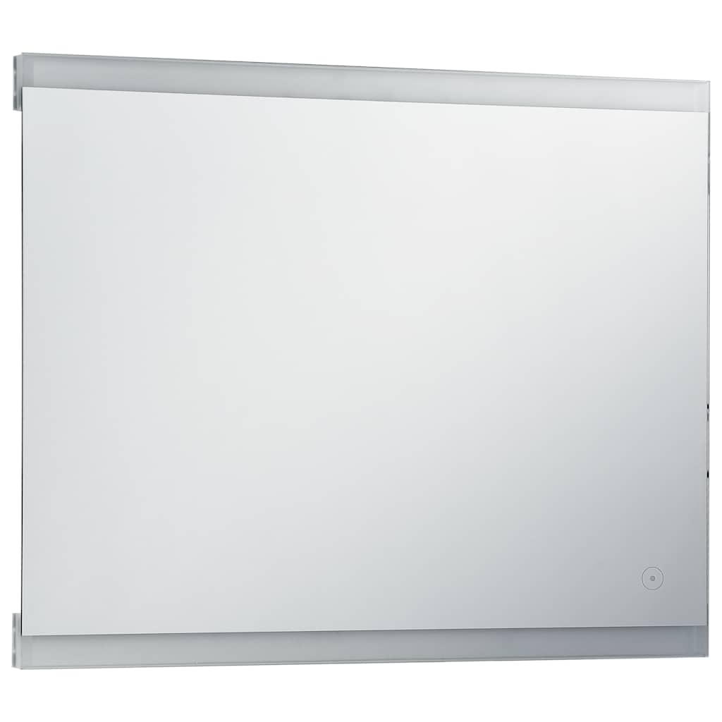 LED-es fürdőszobai falitükör érintésérzékelővel 80 x 60 cm