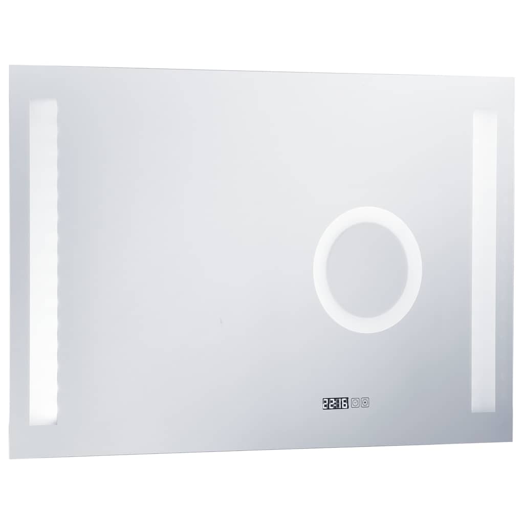 LED-es fürdőszobai falitükör érintésérzékelővel 100 x 60 cm