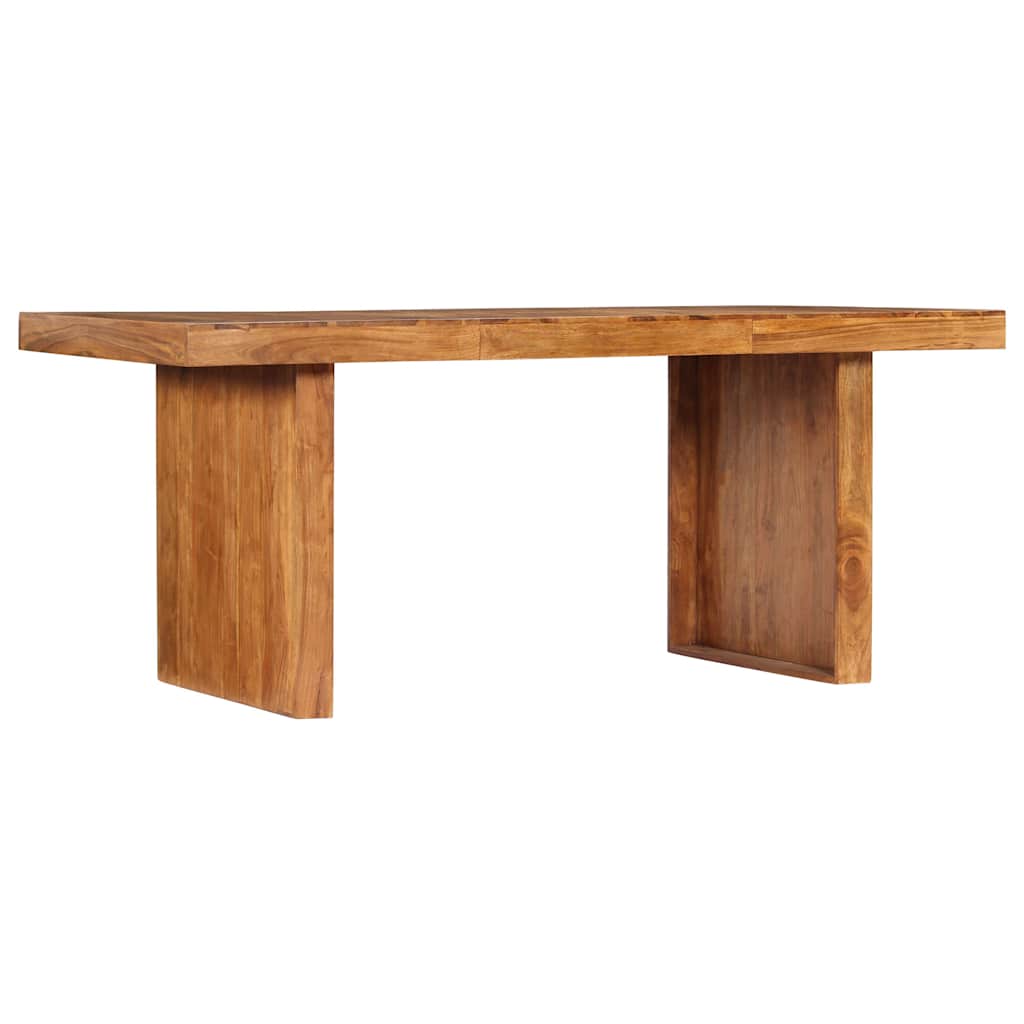 tömör akácfa étkezőasztal 180 x 90 x 75 cm