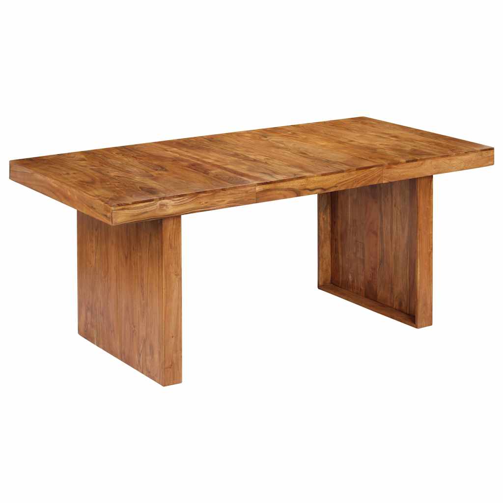 tömör akácfa étkezőasztal 180 x 90 x 75 cm