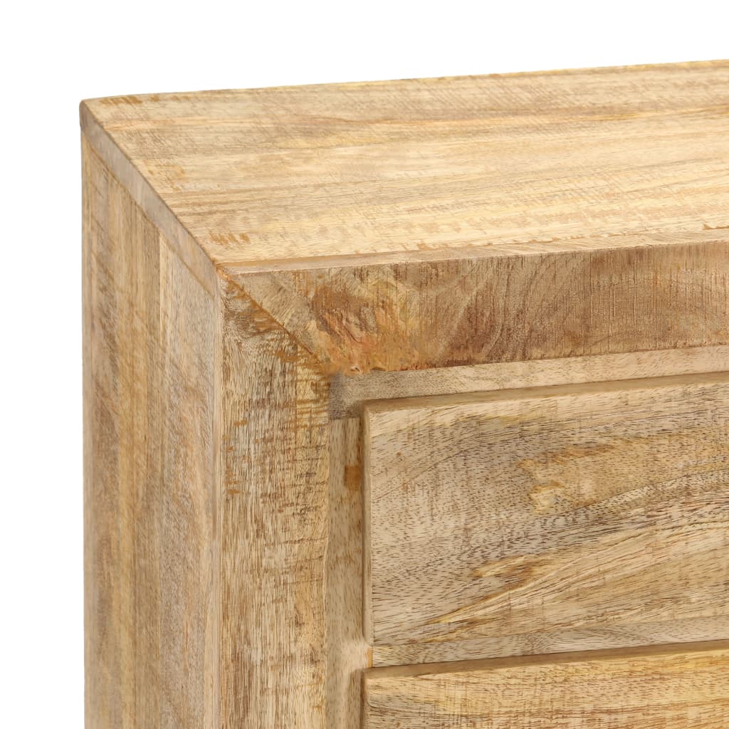 tömör mangófa tálalószekrény 120 x 30 x 75 cm