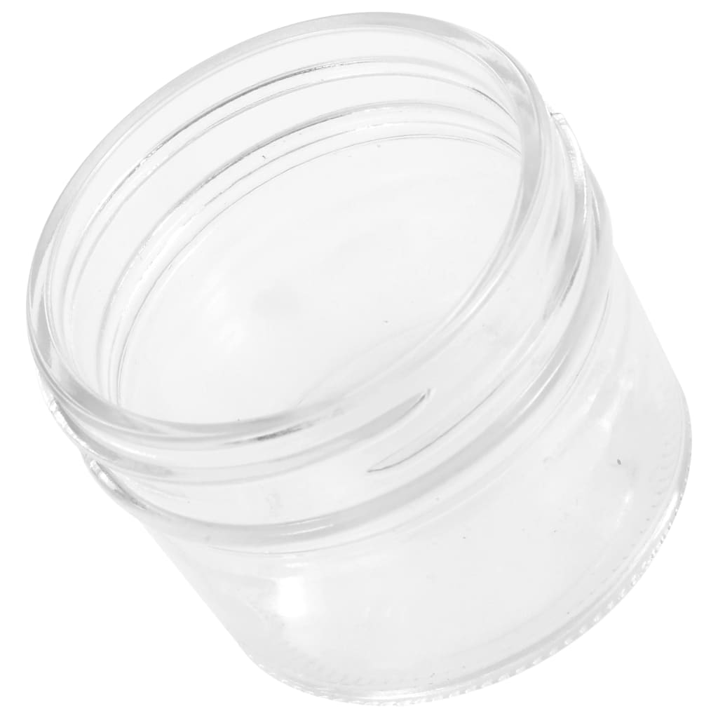 48 db 110 ml-es befőttesüveg ezüstszínű tetővel