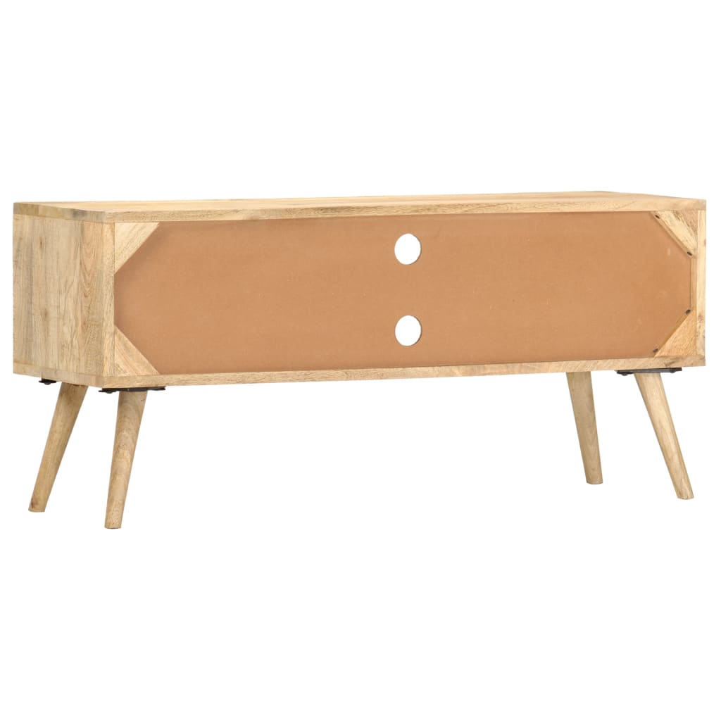 tömör mangófa TV-szekrény 100 x 30 x 45 cm