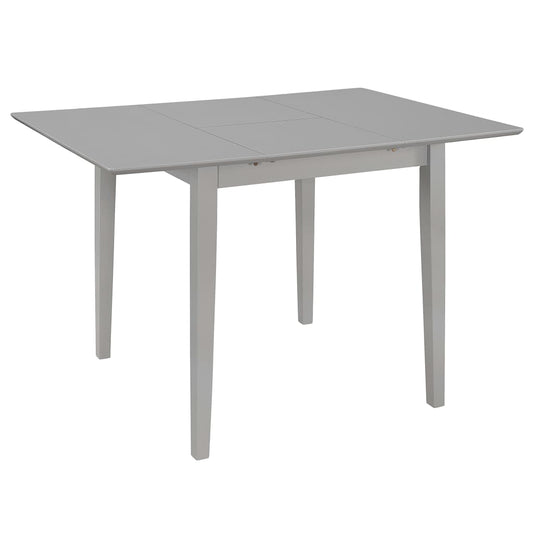 szürke kihúzható MDF étkezőasztal (80-120)x80x74 cm