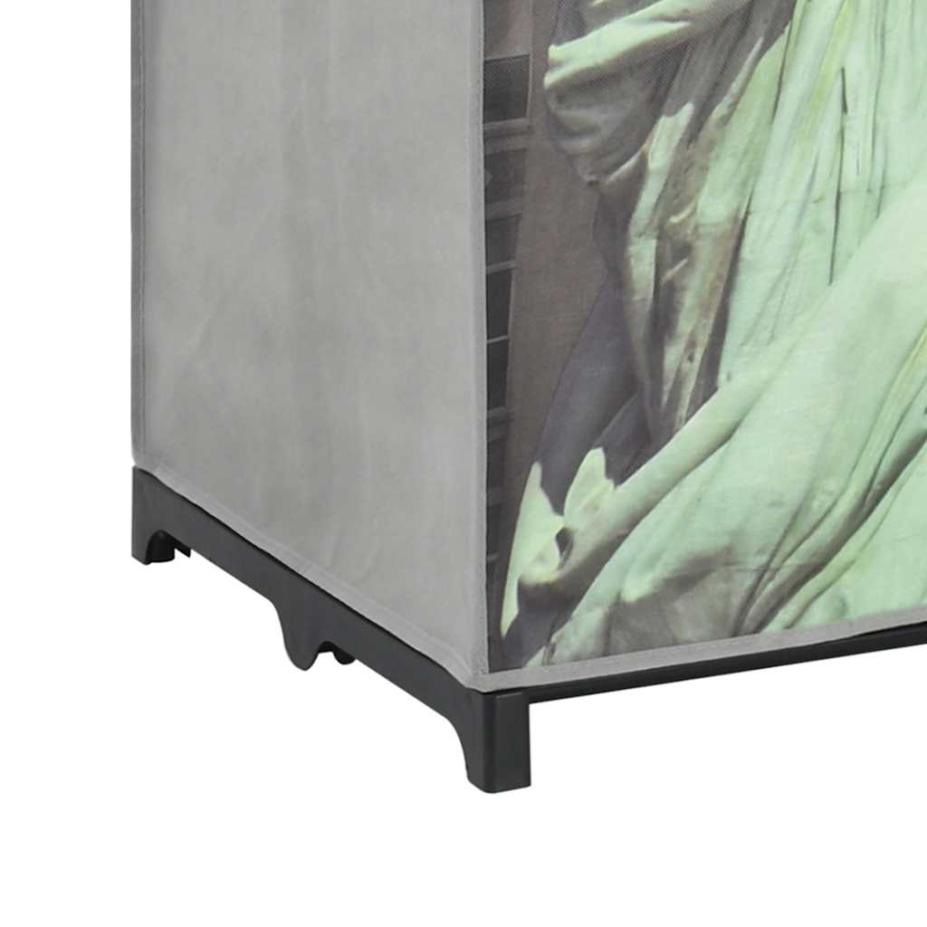New York szövet ruhásszekrény 75 x 45 x 160 cm