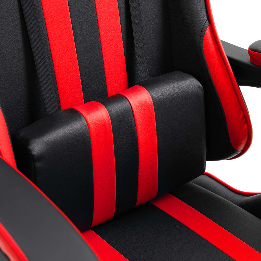 piros műbőr gamer szék
