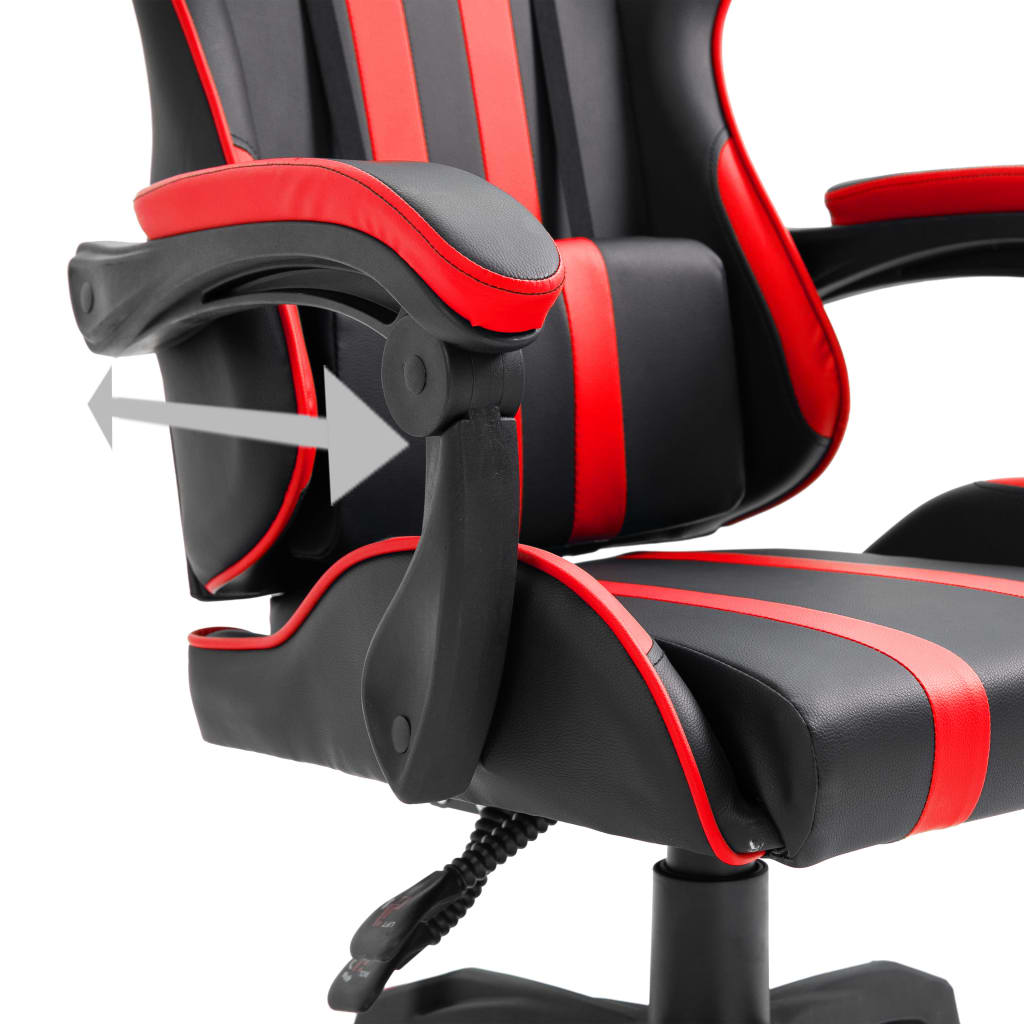 piros műbőr gamer szék