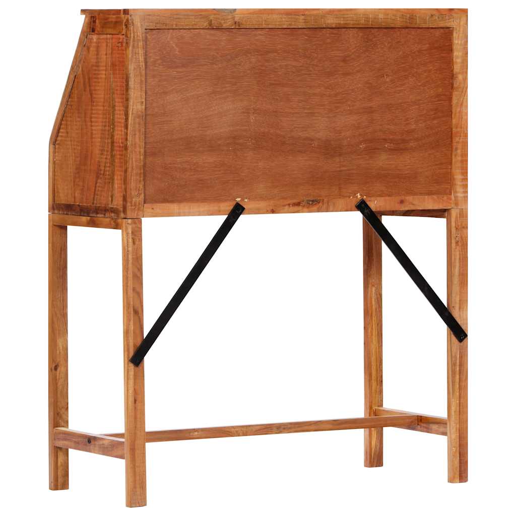 tömör akácfa íróasztal 90 x 40 x 107 cm