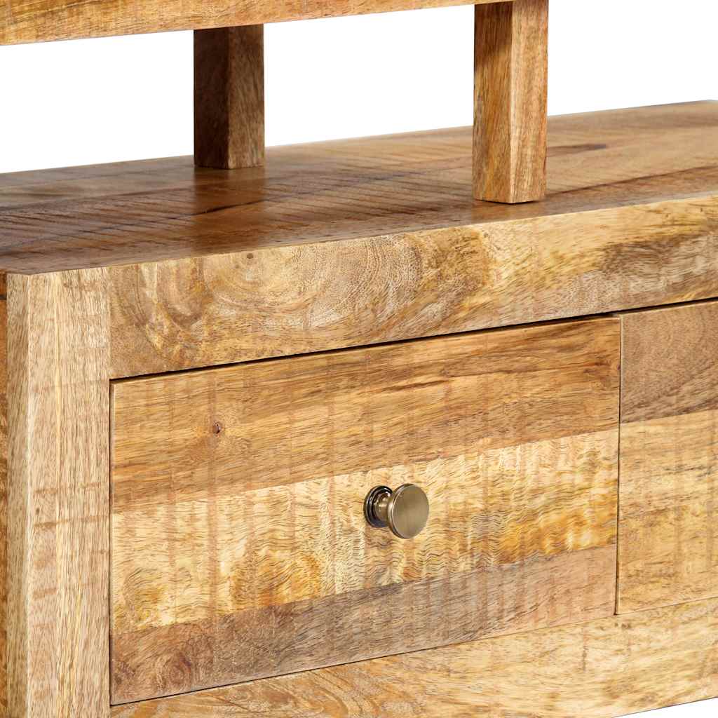 tömör mangófa TV-szekrény 120 x 30 x 40 cm