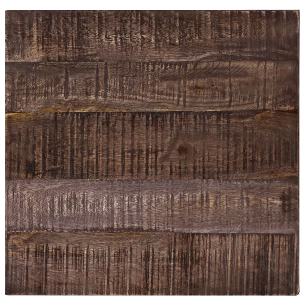 tömör mangófa dohányzóasztal 50 x 50 x 35 cm