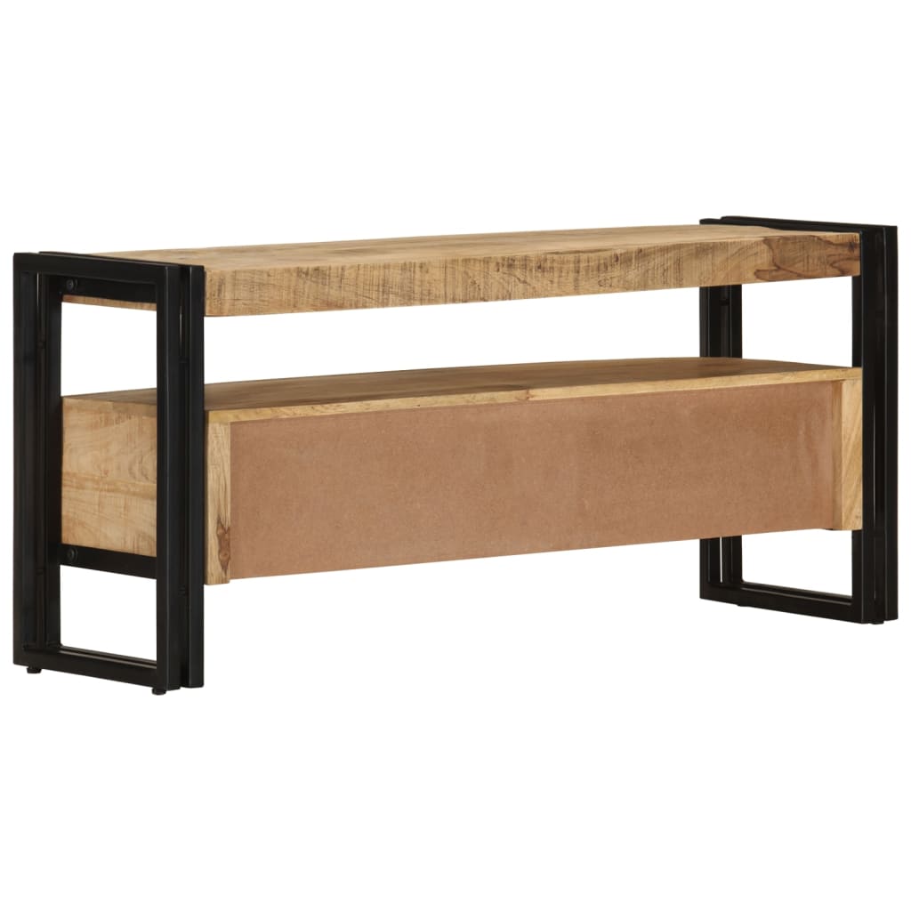 tömör mangófa TV-szekrény 100 x 30 x 45 cm