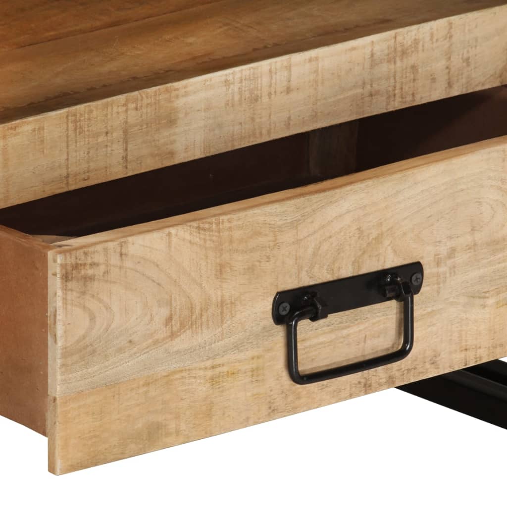 tömör mangófa TV-szekrény 100 x 30 x 45 cm