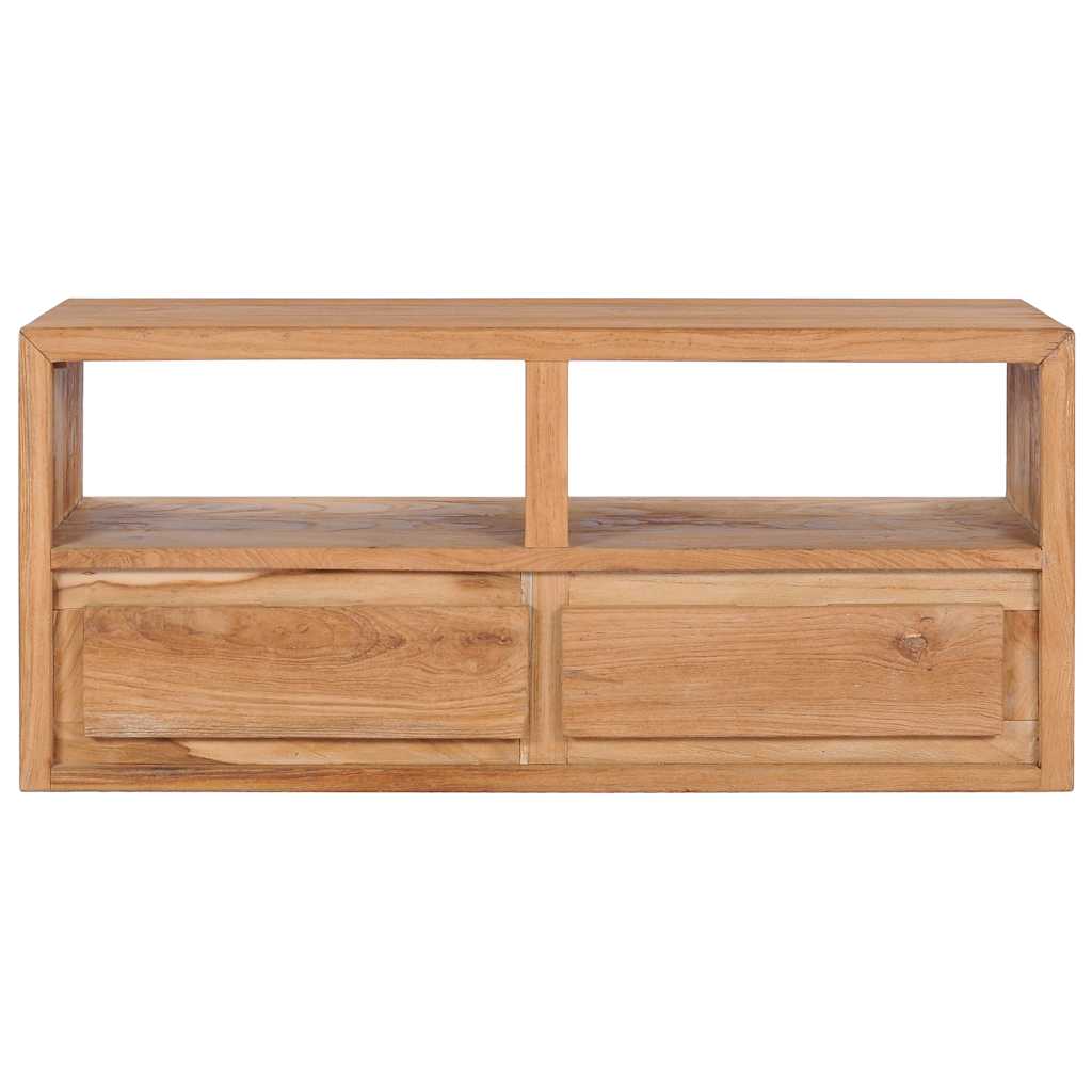 tömör tíkfa TV-szekrény 90 x 30 x 40 cm