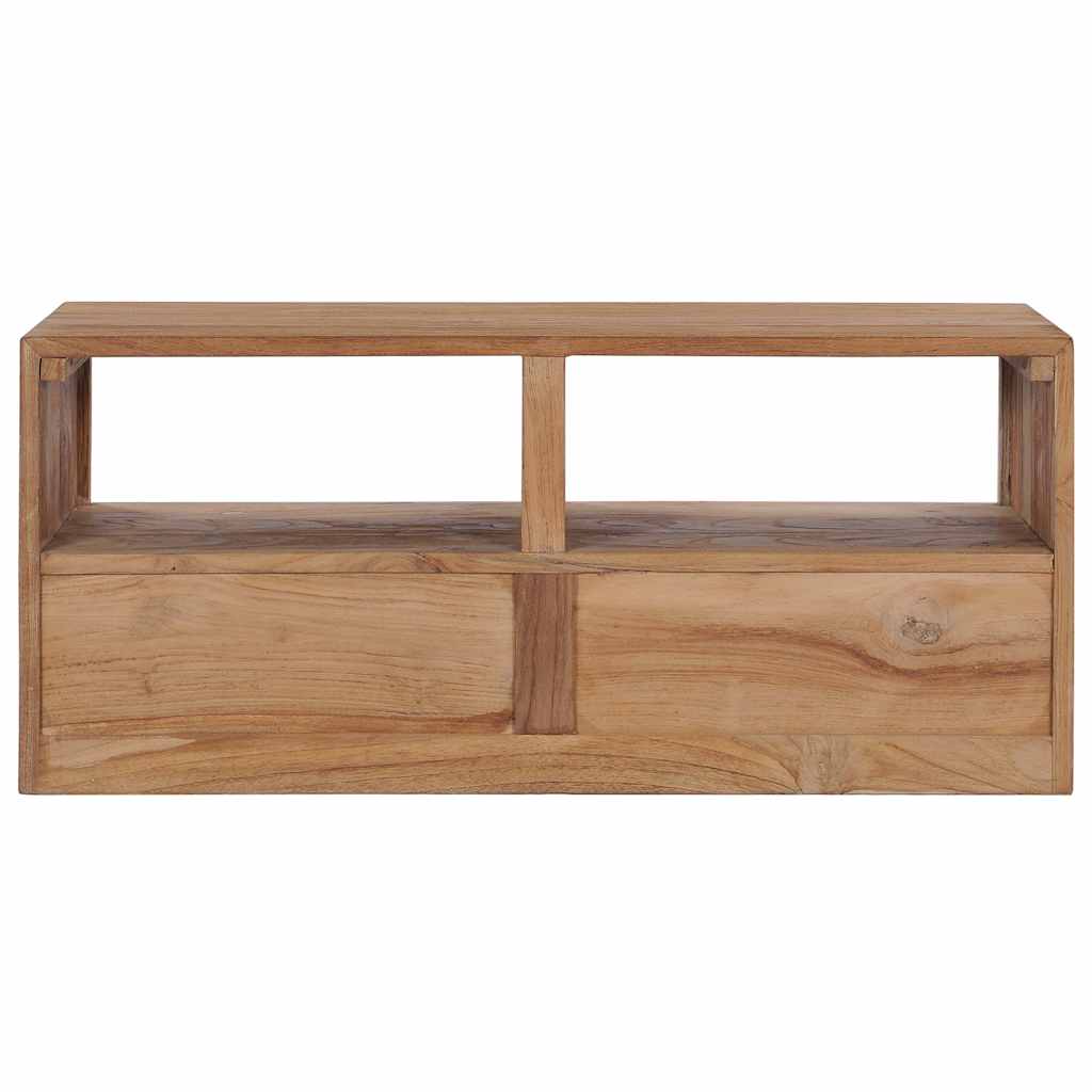 tömör tíkfa TV-szekrény 90 x 30 x 40 cm