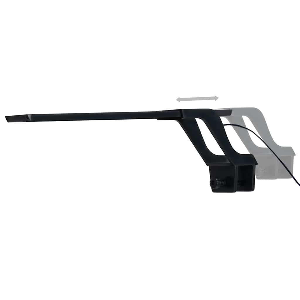 kék és fehér LED-lámpa akváriumhoz szorítóval 35 - 55 cm