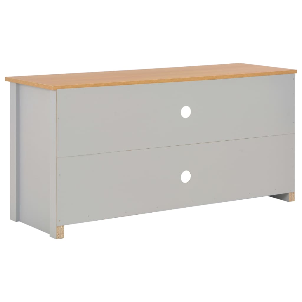 szürke TV-szekrény 120 x 39 x 58 cm