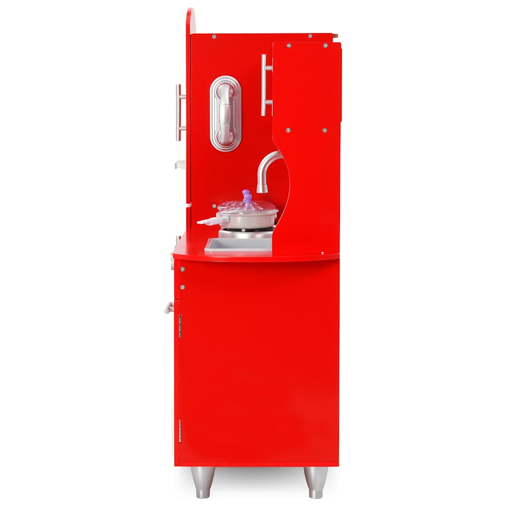piros MDF játékkonyha 84 x 31 x 89 cm