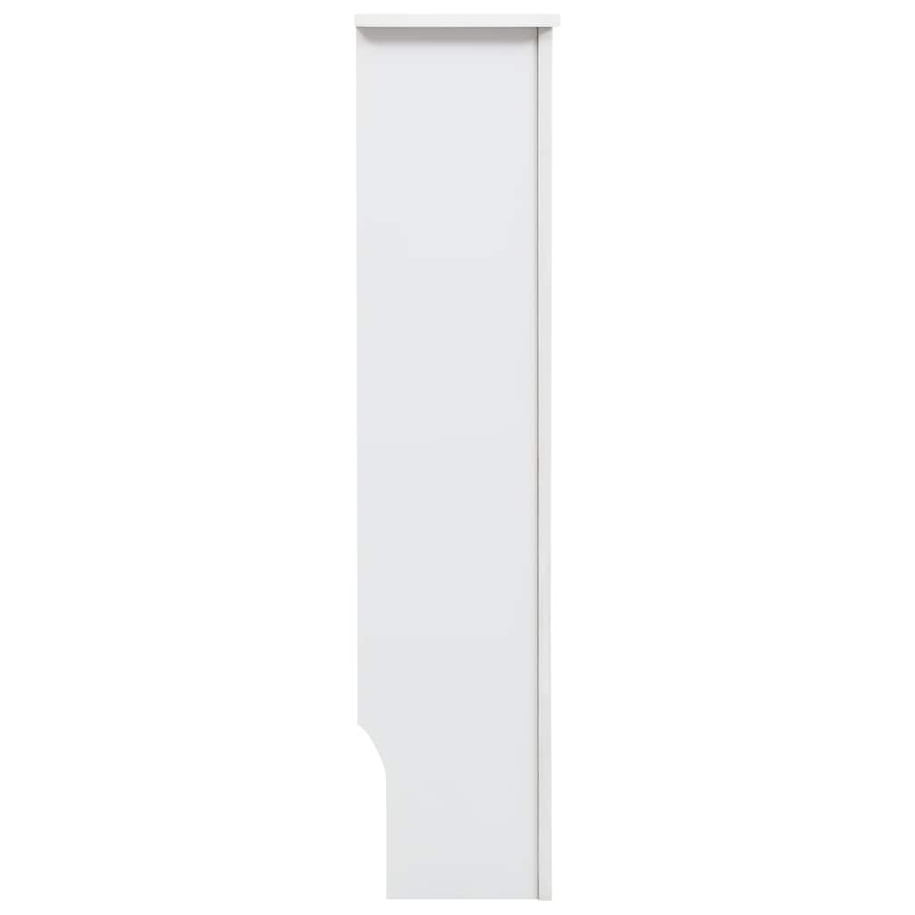 fehér MDF radiátorburkolat 112 x 19 x 81,5 cm