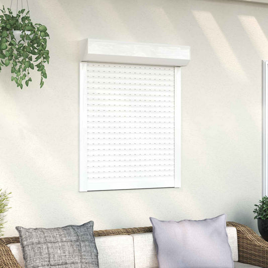 Roló Fehér 80 x 100 cm Alumínium és poliuretán
