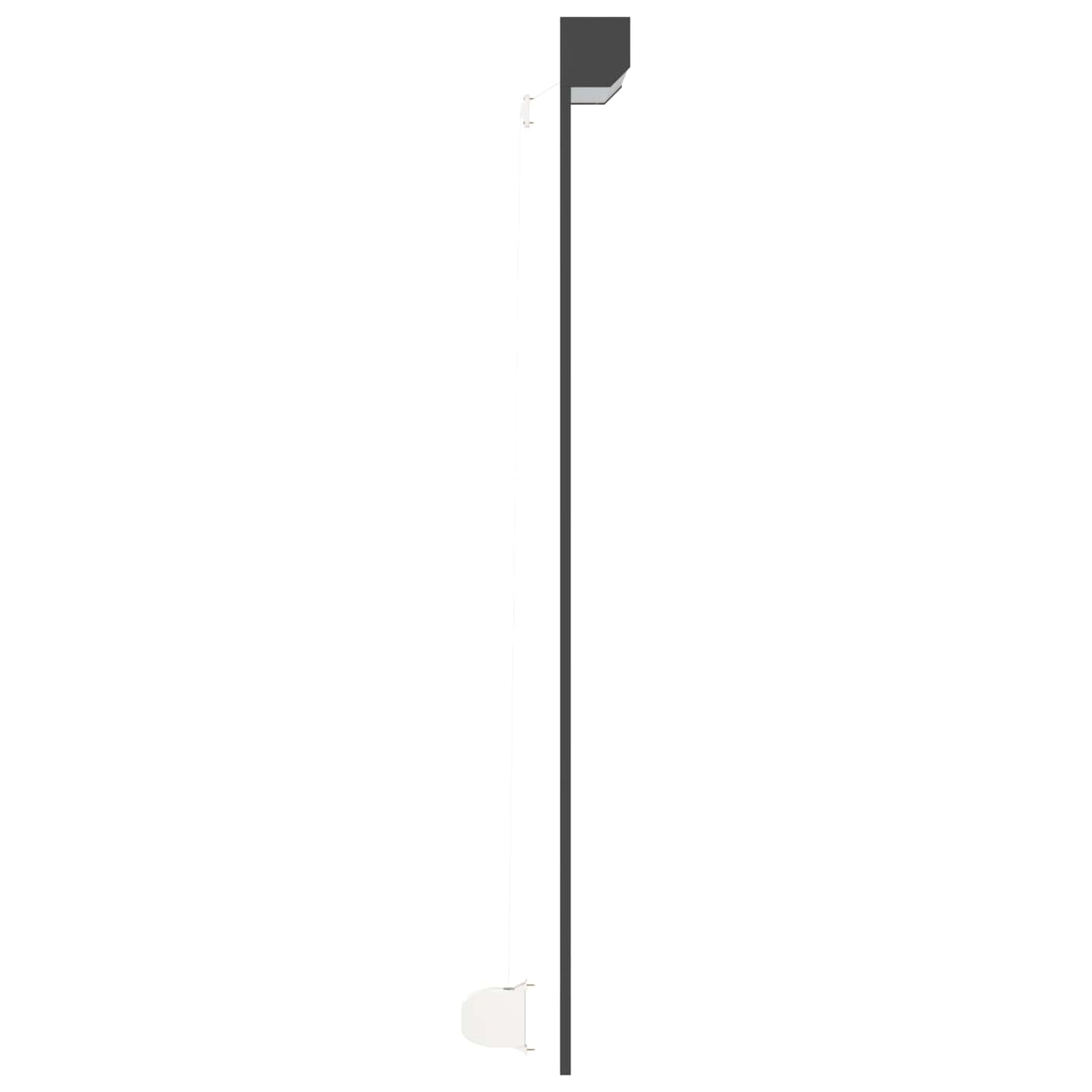 Roló Antracit 100 x 210 cm Alumínium és poliuretán