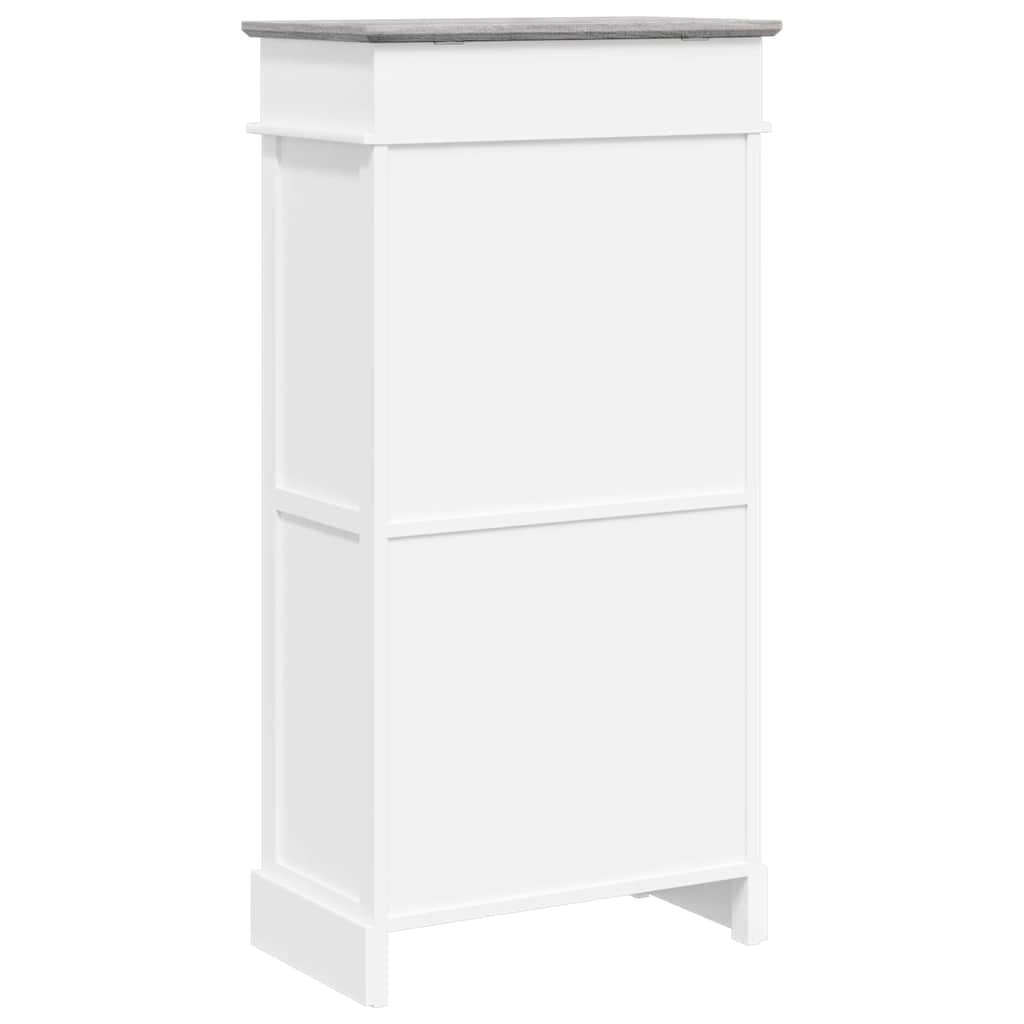 szürke császárfa cipőszekrény 50 x 28 x 98 cm
