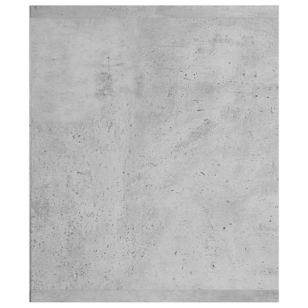 betonszürke szerelt fa könyv-/TV-szekrény 36 x 30 x 143 cm
