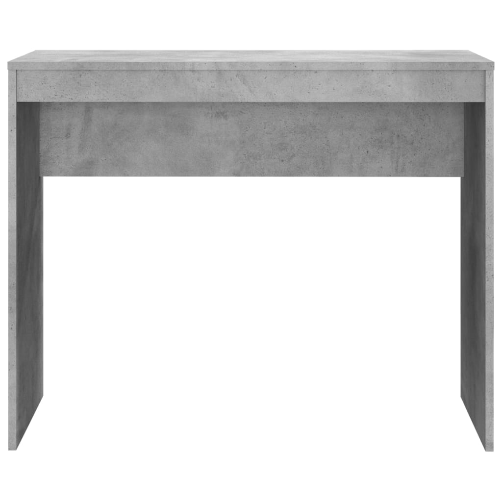 betonszürke szerelt fa íróasztal 90 x 40 x 72 cm