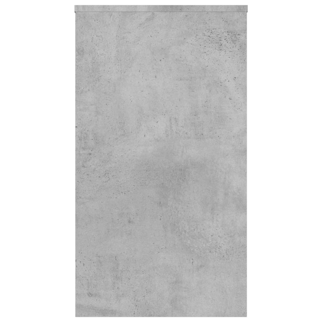 betonszürke szerelt fa íróasztal 90 x 40 x 72 cm