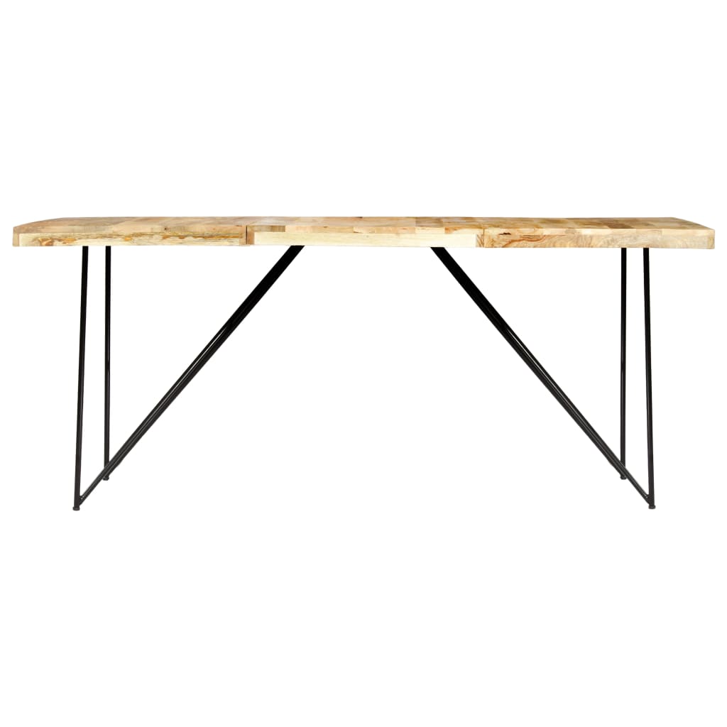 tömör mangófa étkezőasztal 180 x 90 x 76 cm