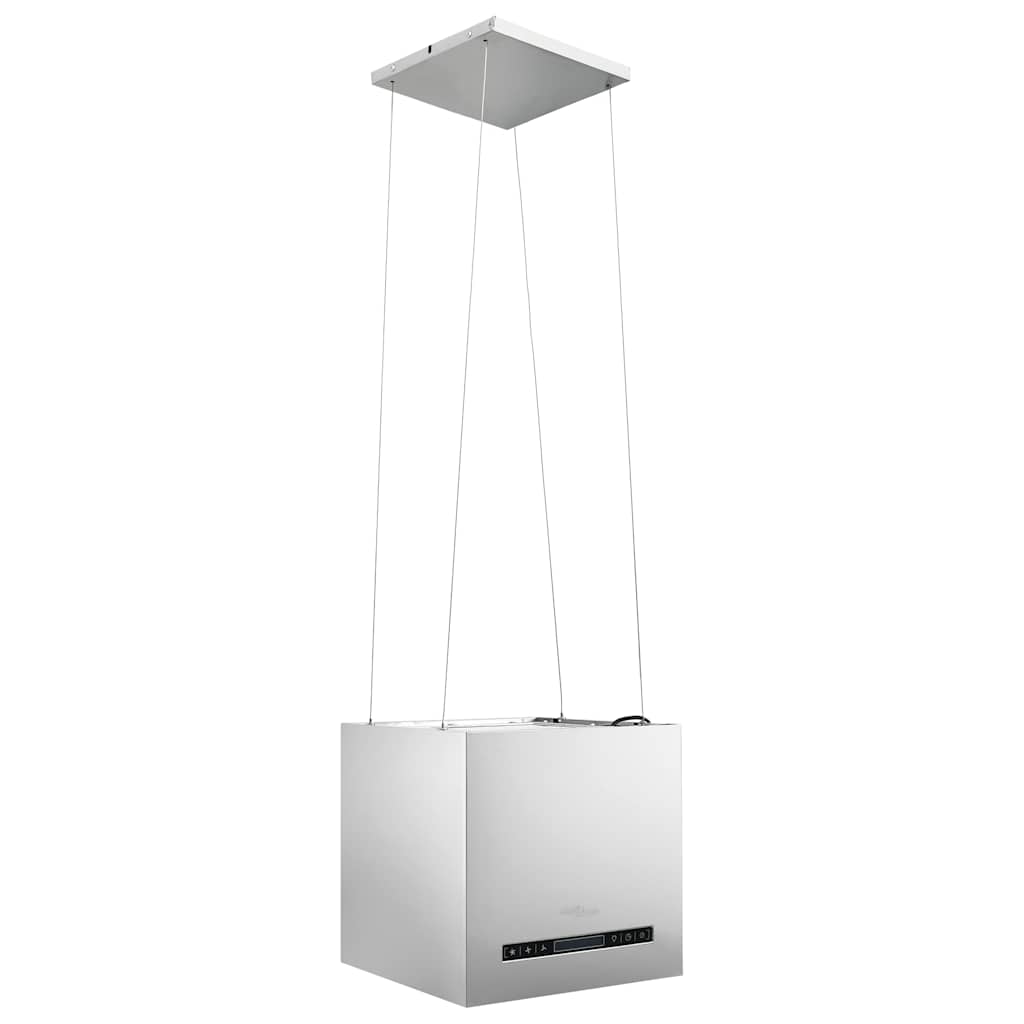 rozsdamentes acél LCD érintőképernyős sziget páraelszívó 37 cm