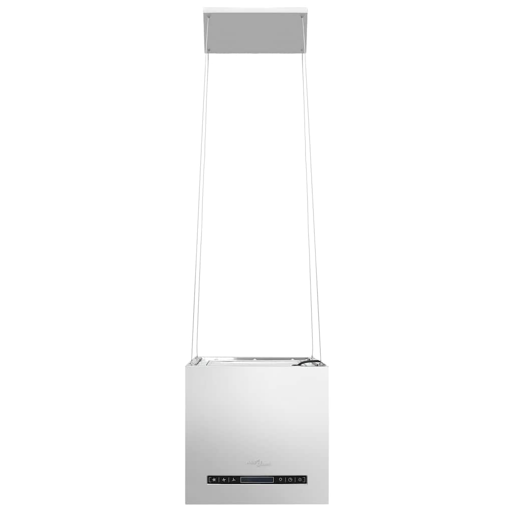 rozsdamentes acél LCD érintőképernyős sziget páraelszívó 37 cm