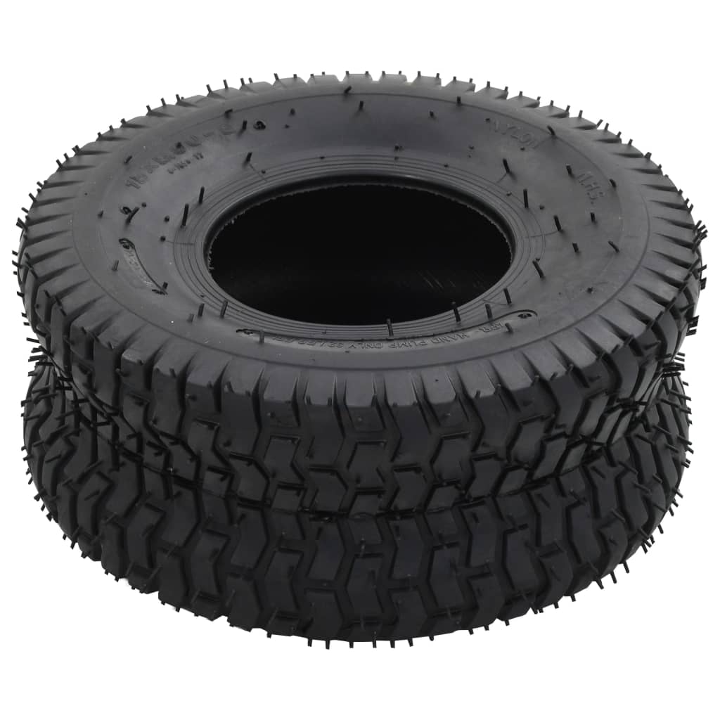 4-darabos gumiabroncs-/gumibelsőszett talicskához 15x6.00-6 4PR