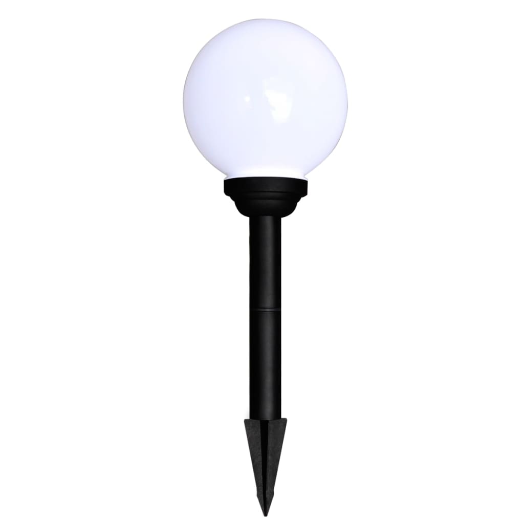 8 db kültéri gyalogjáró LED-lámpa cölöppel 15 cm