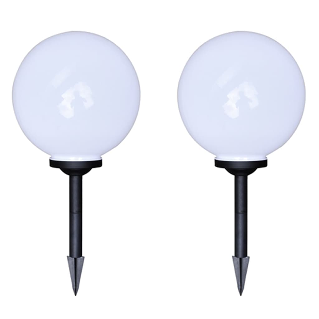4 db kültéri gyalogjáró LED-lámpa cölöppel 30 cm