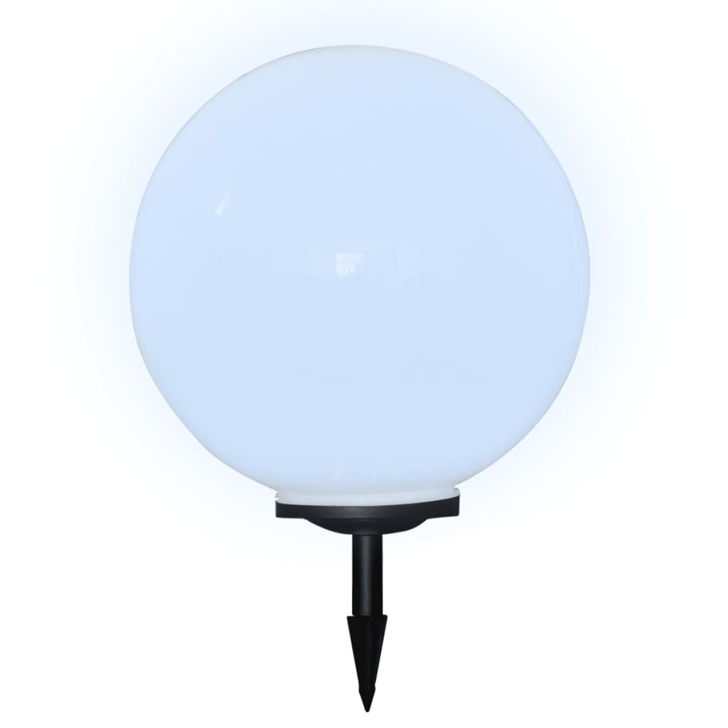 2 db kültéri gyalogjáró LED-lámpa cölöppel 50 cm