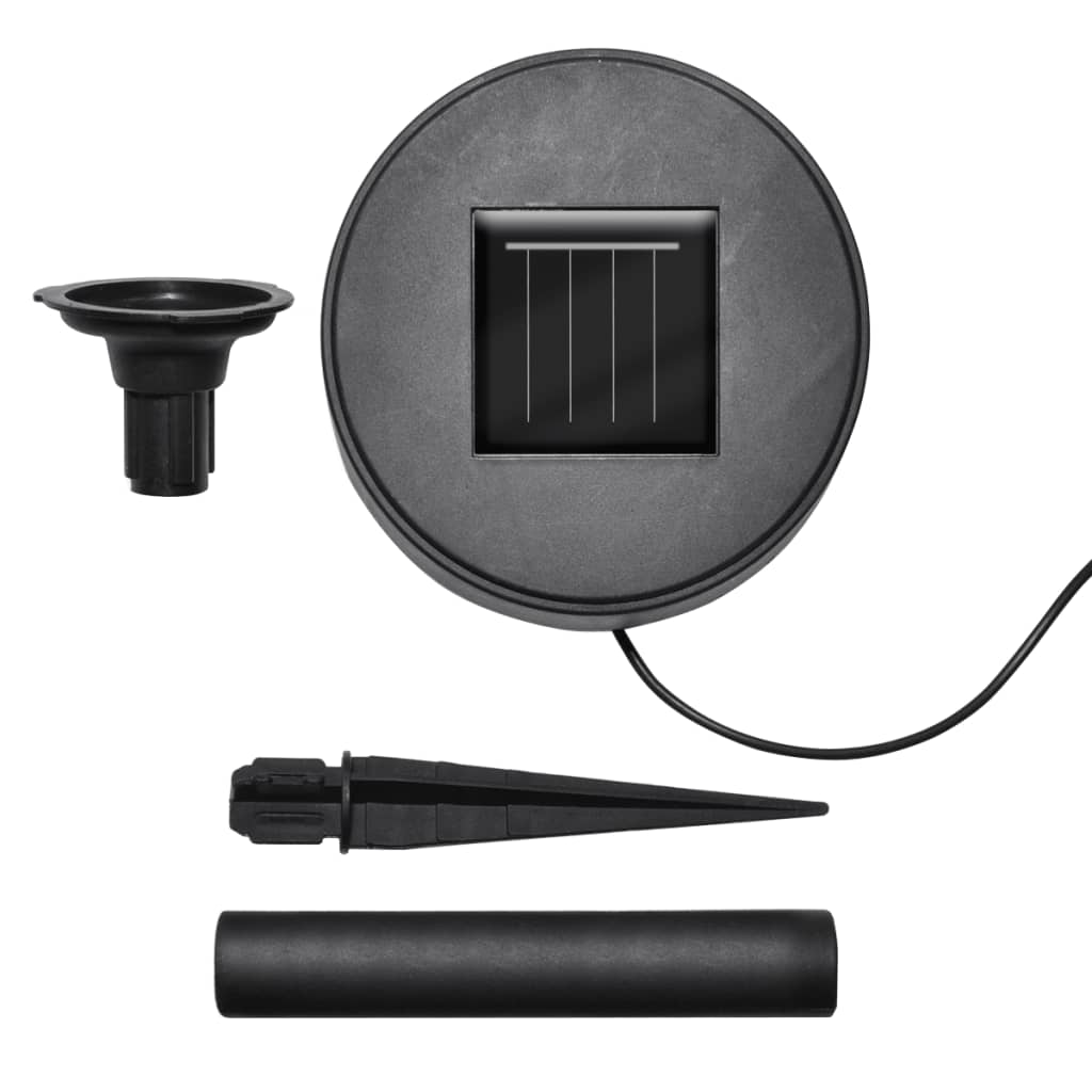 6 db LED kerti gömblámpa cövekkel és napelemmel