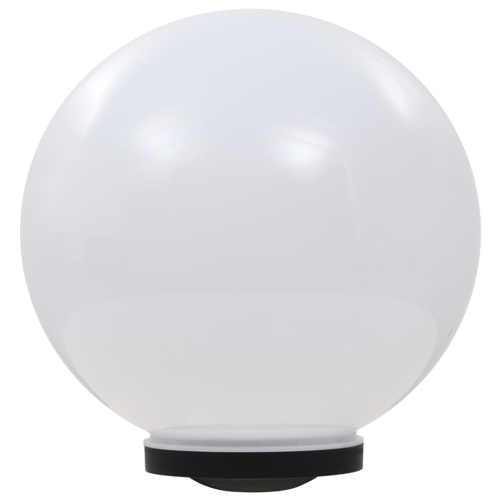 2 db napelemes kültéri LED gömblámpa 40 cm RGB