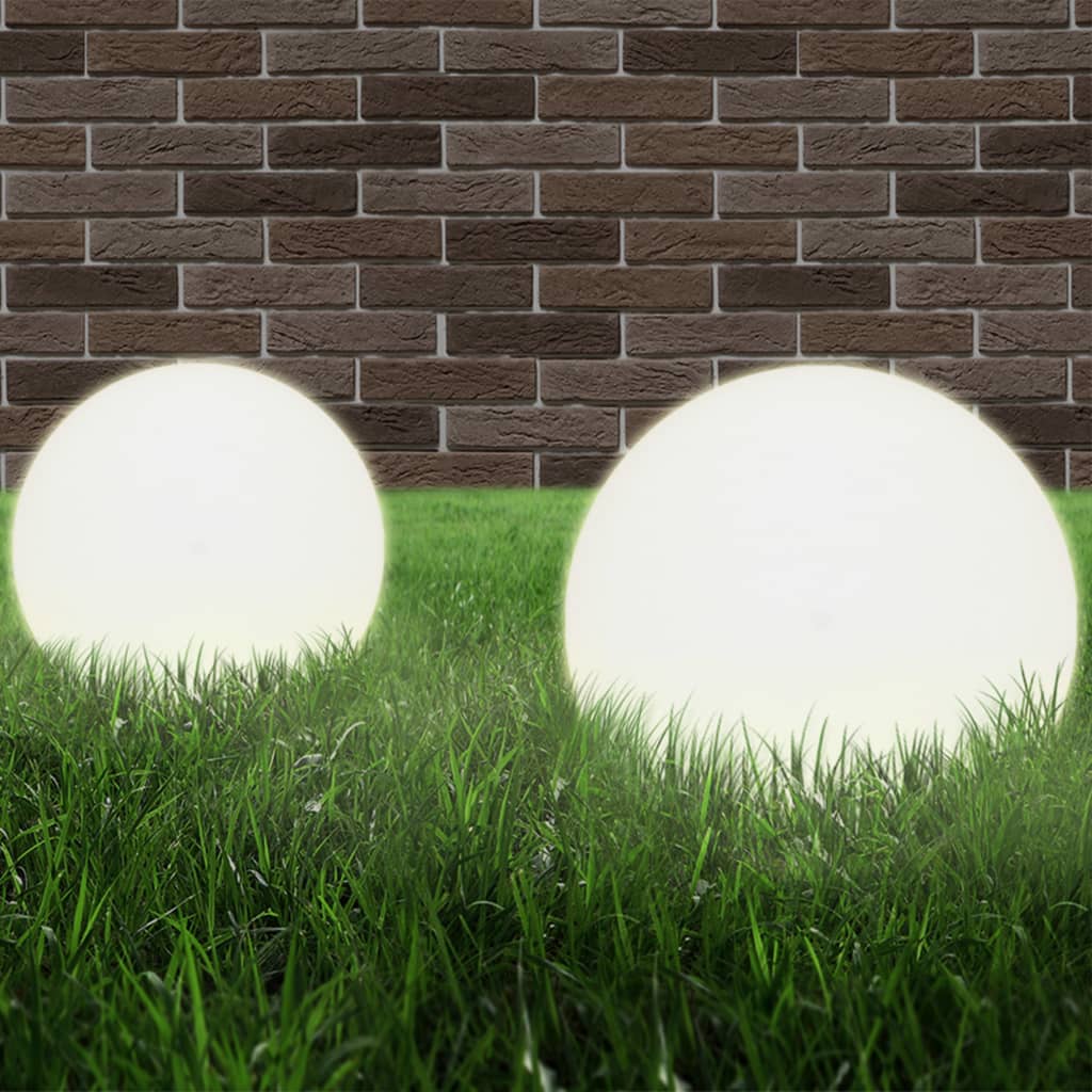 4 db LED gömblámpa 20 cm PMMA