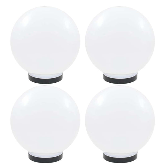 4 db LED gömblámpa 25 cm PMMA