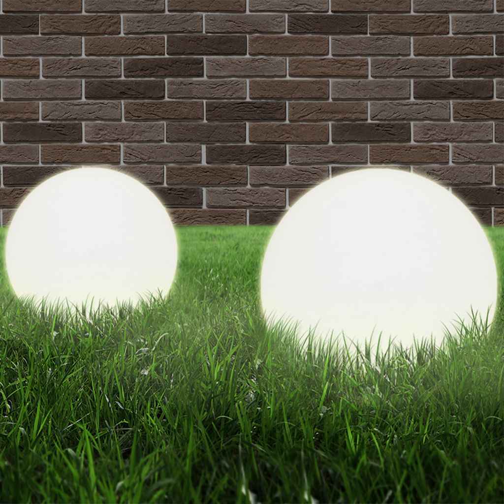 4 db LED gömblámpa 25 cm PMMA