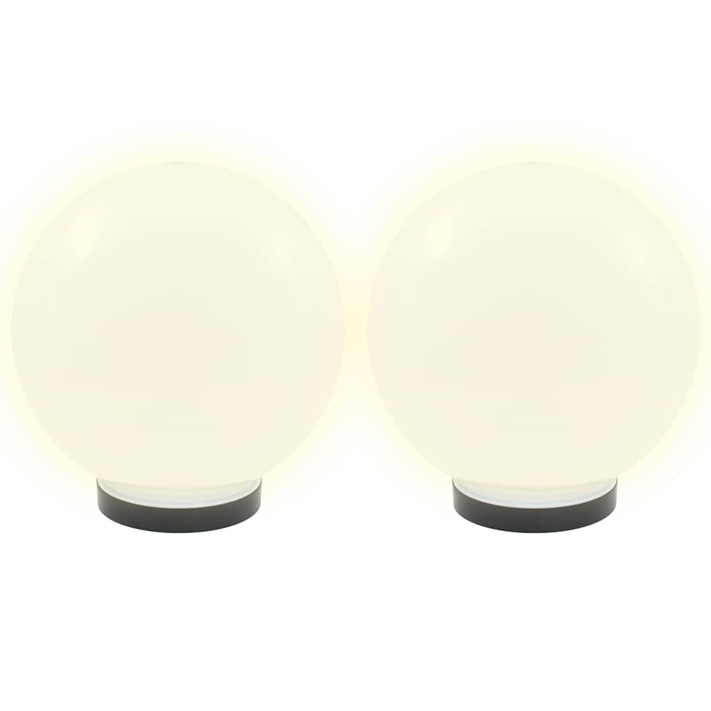 4 db LED gömblámpa 25 cm PMMA