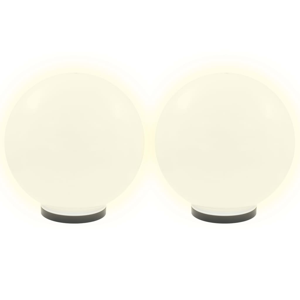 4 db LED gömblámpa 40 cm PMMA