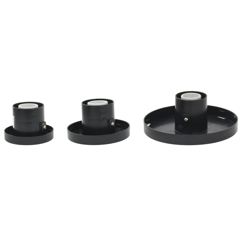 6 db-os LED gömblámpa-szett 20/30/40 cm PMMA