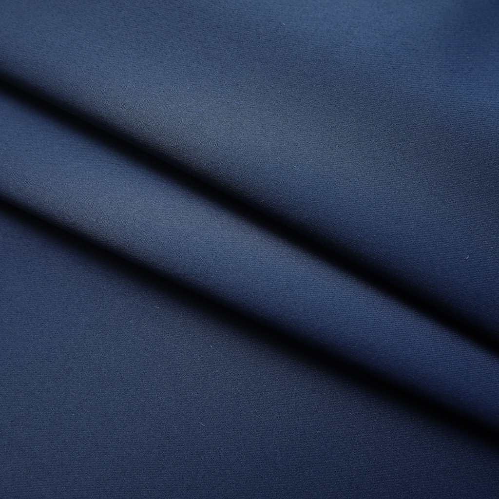 2 db kék sötétítőfüggöny kampókkal 140 x 175 cm