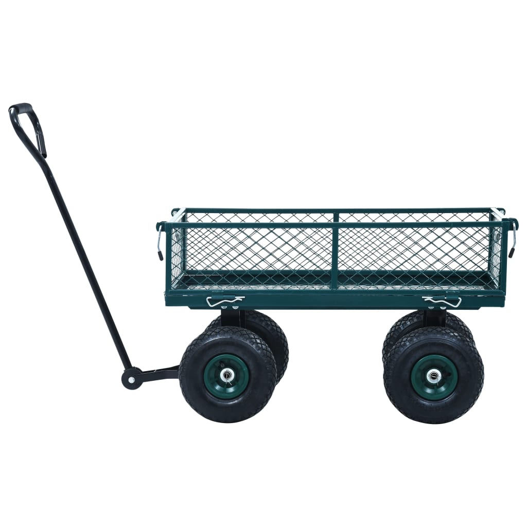 zöld kerti kézikocsi 250 kg
