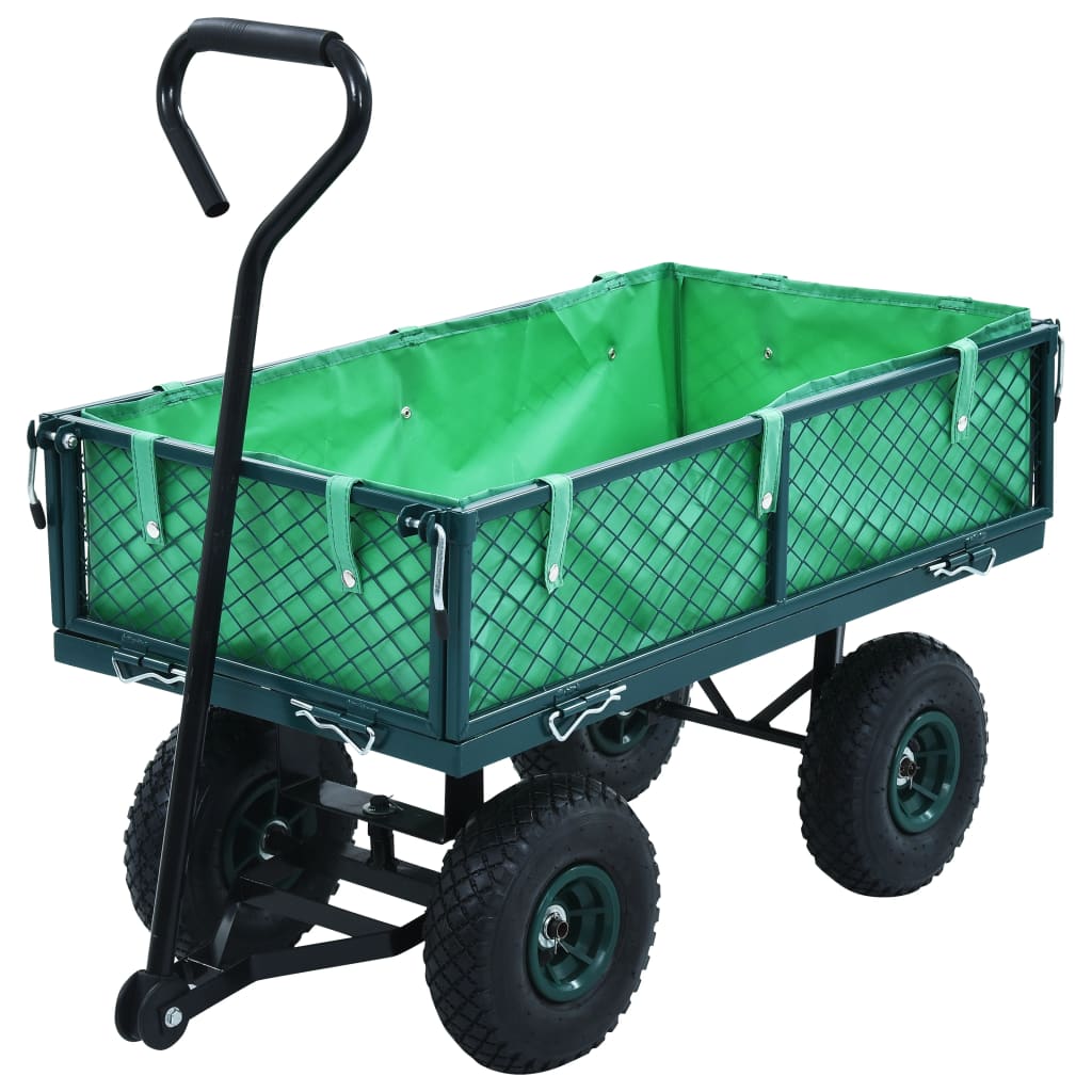 zöld kerti kézikocsi 250 kg
